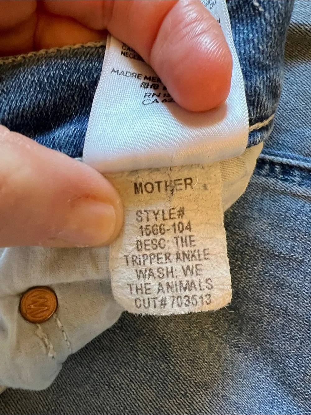 MOTHER The Tripper Ankle Jeans